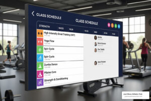 athletic club class schedule