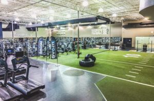 An area where people can do weight loss workouts at a gym in Lakeland, Florida
